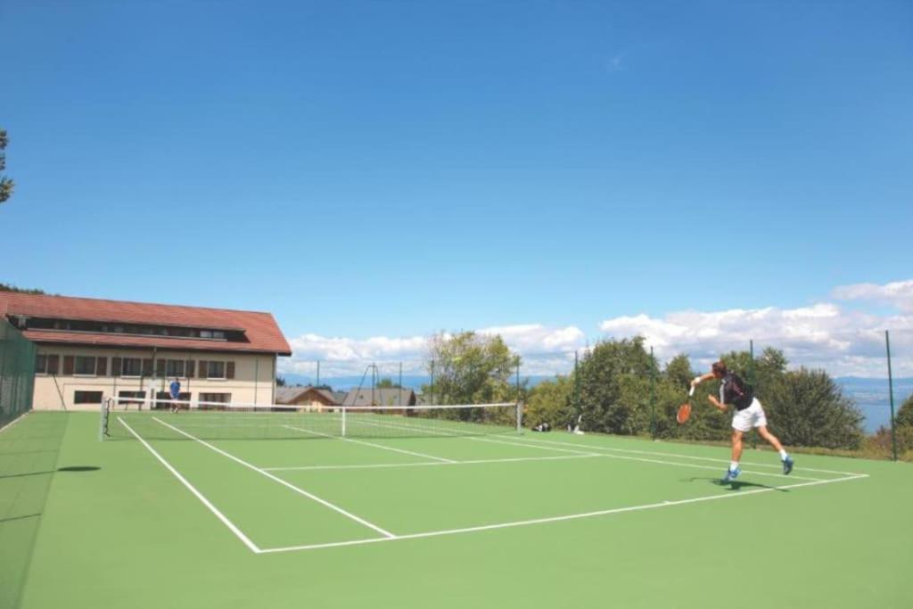 Le Garden - Ski - Vue Lac - Piscine - Parking - Evian - Thonon - Lugrin Exterior foto