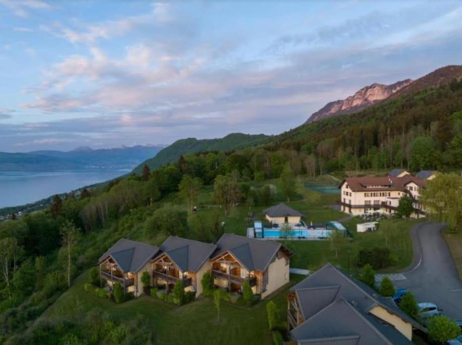 Le Garden - Ski - Vue Lac - Piscine - Parking - Evian - Thonon - Lugrin Exterior foto